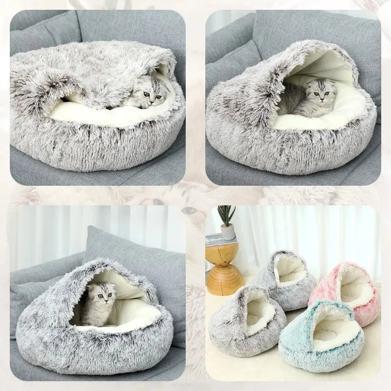 Round & Cosy Cat Bed