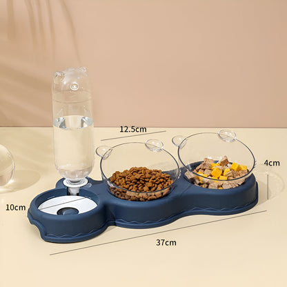 Trio Cat Feeding Station