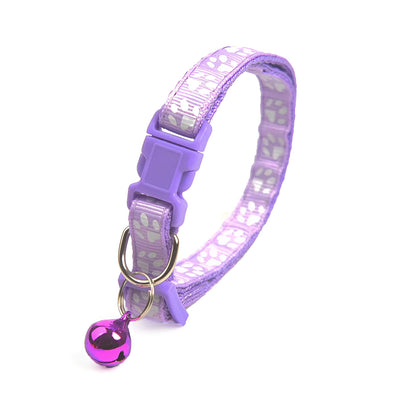 Colourful Cat Bell Collar