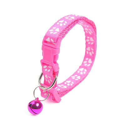 Colourful Cat Bell Collar